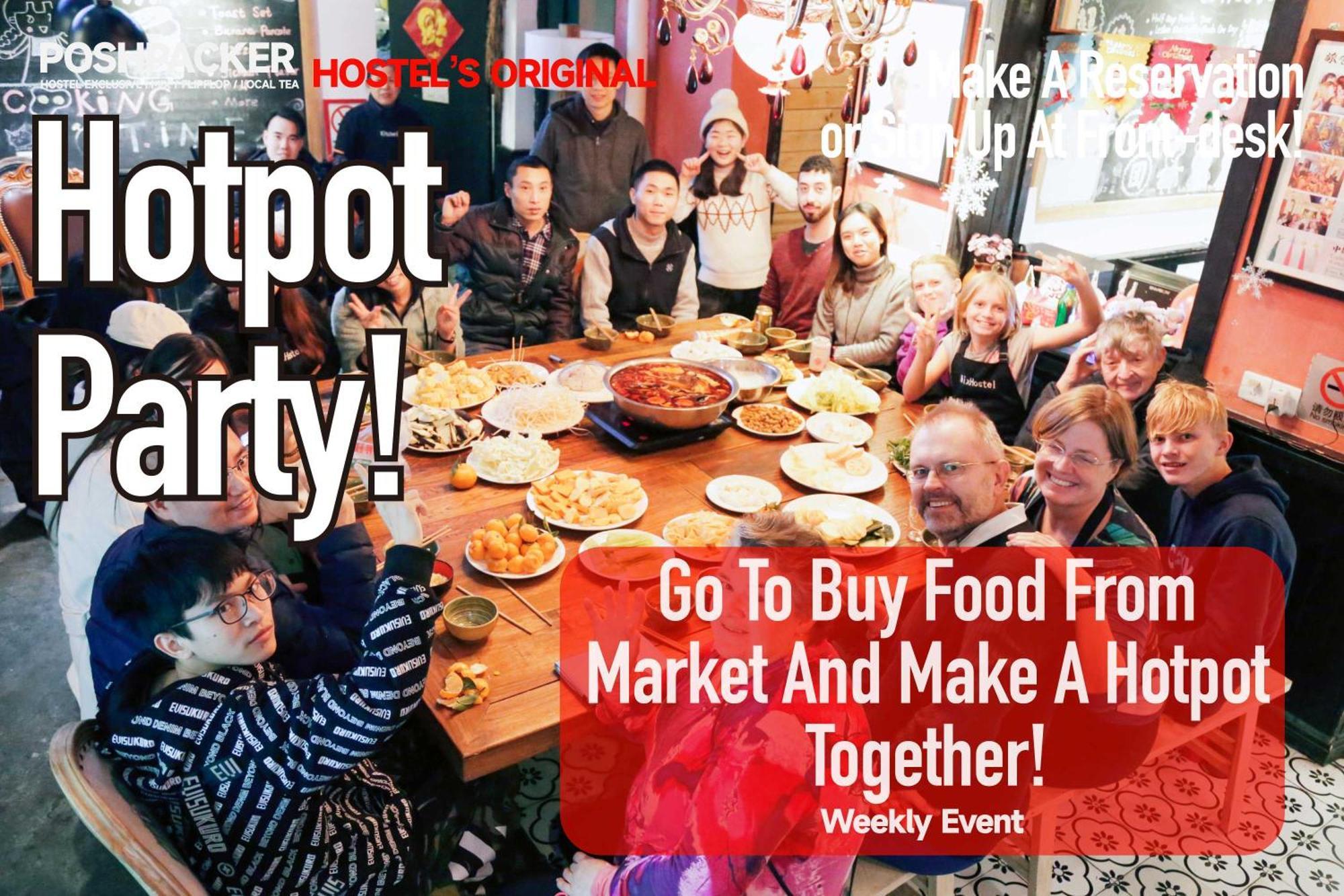 Chengdu Flipflop Hostel Poshpacker Bagian luar foto